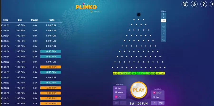 Plinko ball
